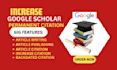 increase google scholar citation