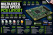 design multilayer high speed pcb layout with optimized signal routing