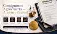 write a custom retail consignment agreement for boutiques and stores