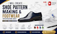 design shoe pattern making and footwear specification sheet
