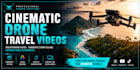 edit cinematic drone travel video social media