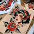 create a custom neo traditional style tattoo design