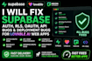 fix supabase auth rls oauth api bugs lovable ai web apps deployment bugs neon db