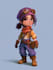 draw 2d game character illustration