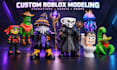 model and animate roblox weapons, swords, guns and game props