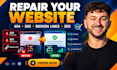 fix http 404, 500 errors, broken links and technical SEO of any website