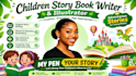 exceptionally write a children story book or script ghostwriter
