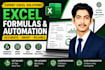 creates excel formulas, fixes errors, and automates tasks
