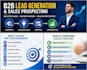 generate b2b leads and book qualified sales appointments