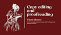 copy edit and line edit your manuscript