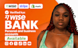 create USA verified wise account personal and business