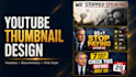 design cinematic thumbnails for faceless youtube channels