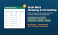 clean, format, and organize messy data
