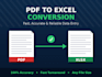 convert pdf to excel with accuracy