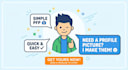 create simple profile pictures