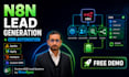 build n8n lead generation and CRM automation