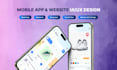 design mobile app ui ux, mobile app design, figma website ui ux design