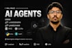 build ai agents using langgraph, langchain, rag and llms