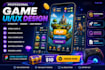 create attractiv game interfaces for android and ios