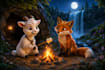 create ai 3d cartoon story videos