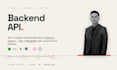 develop rest api backend in node js, mongodb and sql
