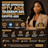 setup approved iptv ads, telegram ads, iptv subscriber growth crypto ads