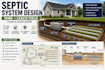 design septic system tank leach field and drain field plans