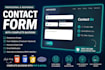 build a dynamic PHP contact form with database
