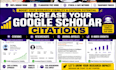 increase and backdate google scholar citations using journals and researchgate