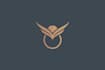 design modern monogram and luxury text logo