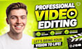 do youtube video editing