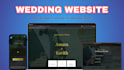 a wedding website for the wedding invitation and rsvp