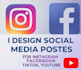 design modern social media post templates