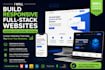 build a responsive full stack web application