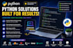 develop ai, python, machine learning projects