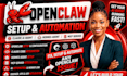 open claw setup open claw ai agent openclaw automation openclaw hermes expert