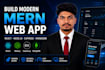 develop a modern mern stack web application with react node mongodb