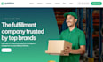 build wix courier website delivery logistics dispatch moving company website