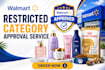 get walmart approval for your restricted category