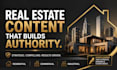 write real estate research summaries and articles