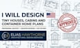 design tiny houses, cabins and container home plans