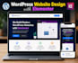 design a responsive wordpress website with elementor