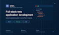 develop a custom full stack web application with react and node js