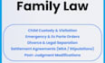 prepare family law legal documents about child custody and divorce settlements