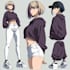 create a custom anime character reference sheet
