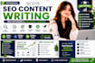 write professional SEO content