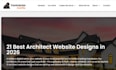 design wix architect website architecture portfolio construction website