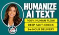 humanize rewrite and fact check your ai content