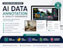 annotate, label, and evaluate english ai training data