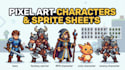 create pixel art characters and sprite sheets for your game